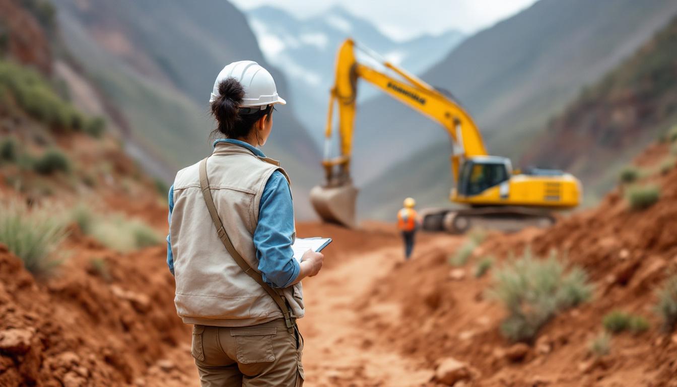 Monitoreo arqueológico en carretera andina del Perú